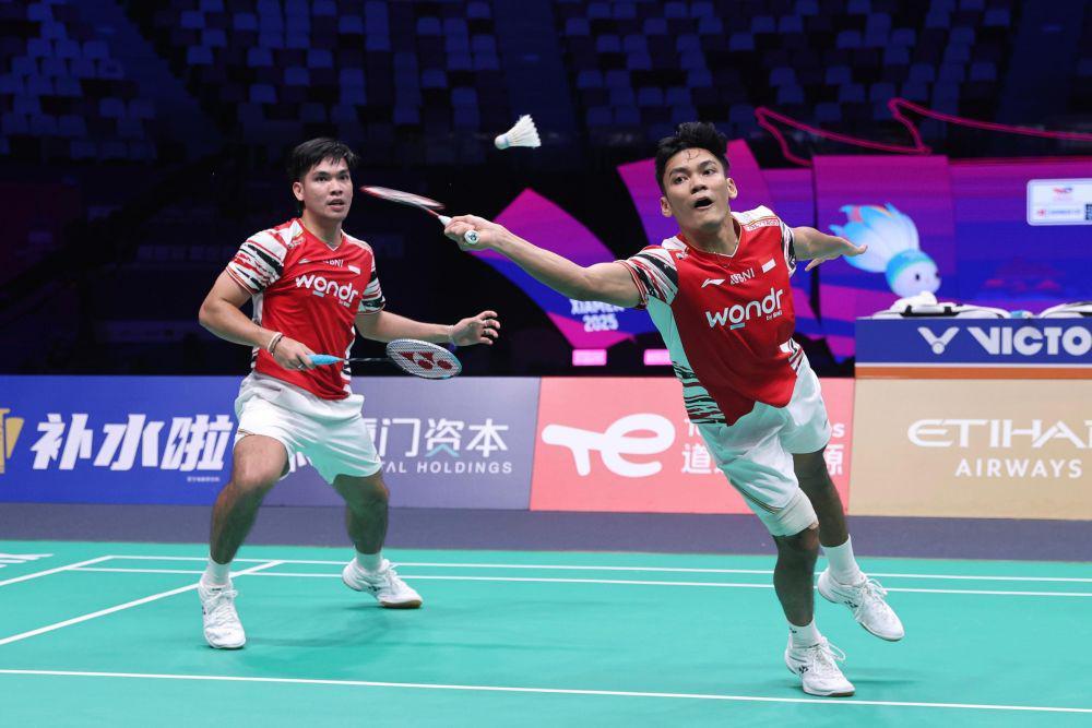 Fikri/Daniel Bawa Indonesia Juara Grup D Piala Sudirman 2025