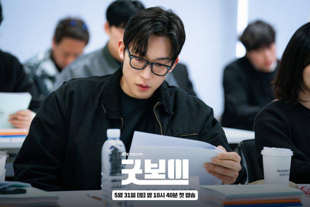 potret script reading drama Good Boy (instagram.com/jtbcdrama)
