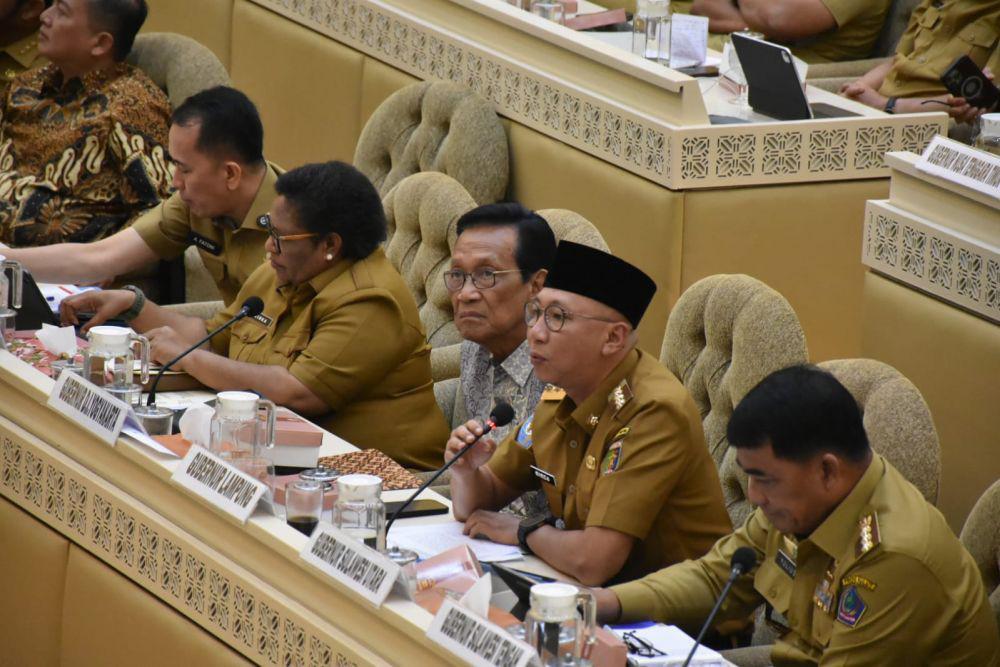 PAD Minim, Gubernur Lampung Curhat Tantangan Fiskal ke DPR RI