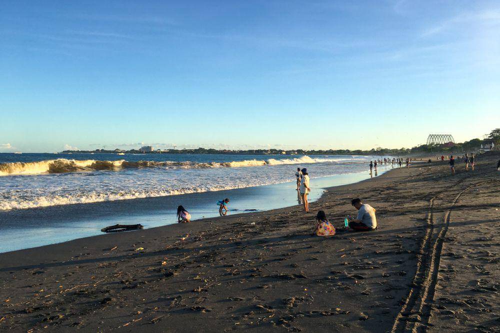 sore hari di Pantai Biaung (dok.pribadi/Natalia Indah)