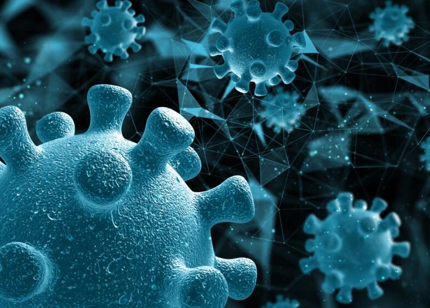 ilustrasi virus (freepik.com/kjpargeter)