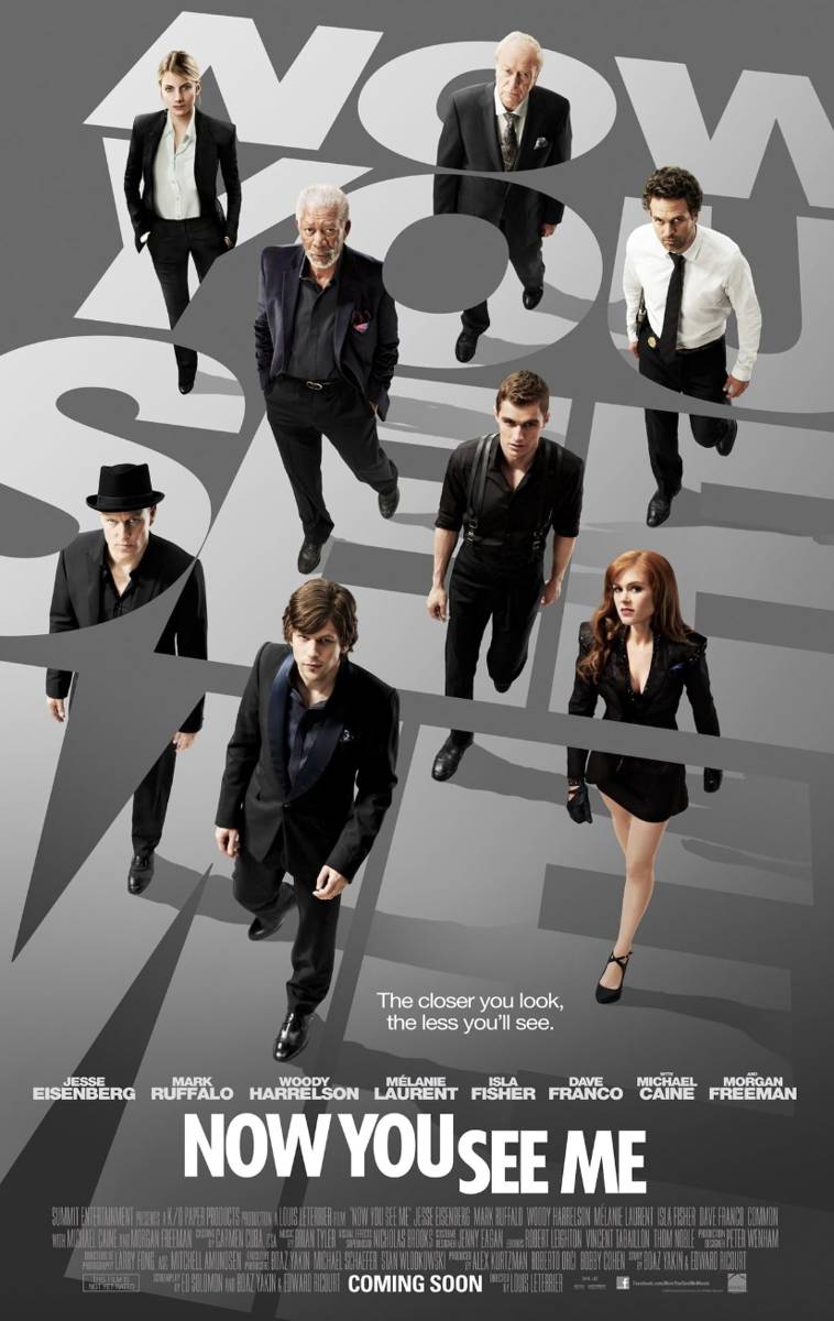 poster Now You See Me (dok. Lionsgate/Now You See Me)