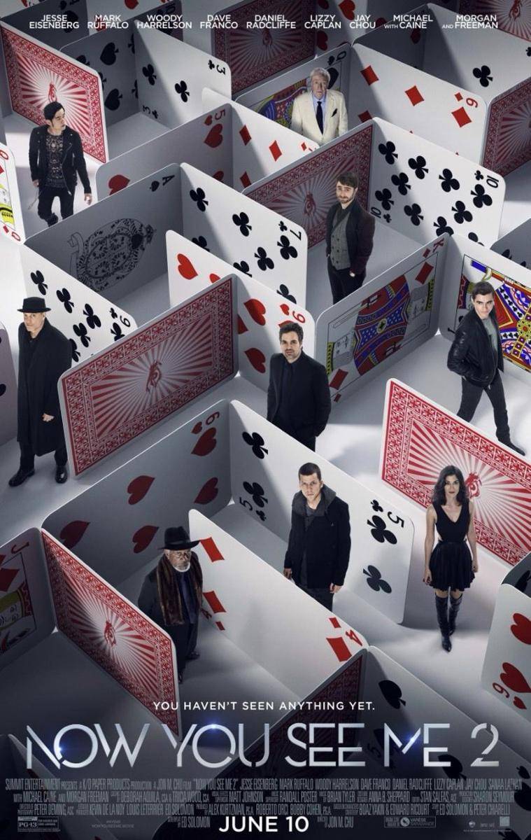 poster Now You See Me (dok. Lionsgate/Now You See Me 2)