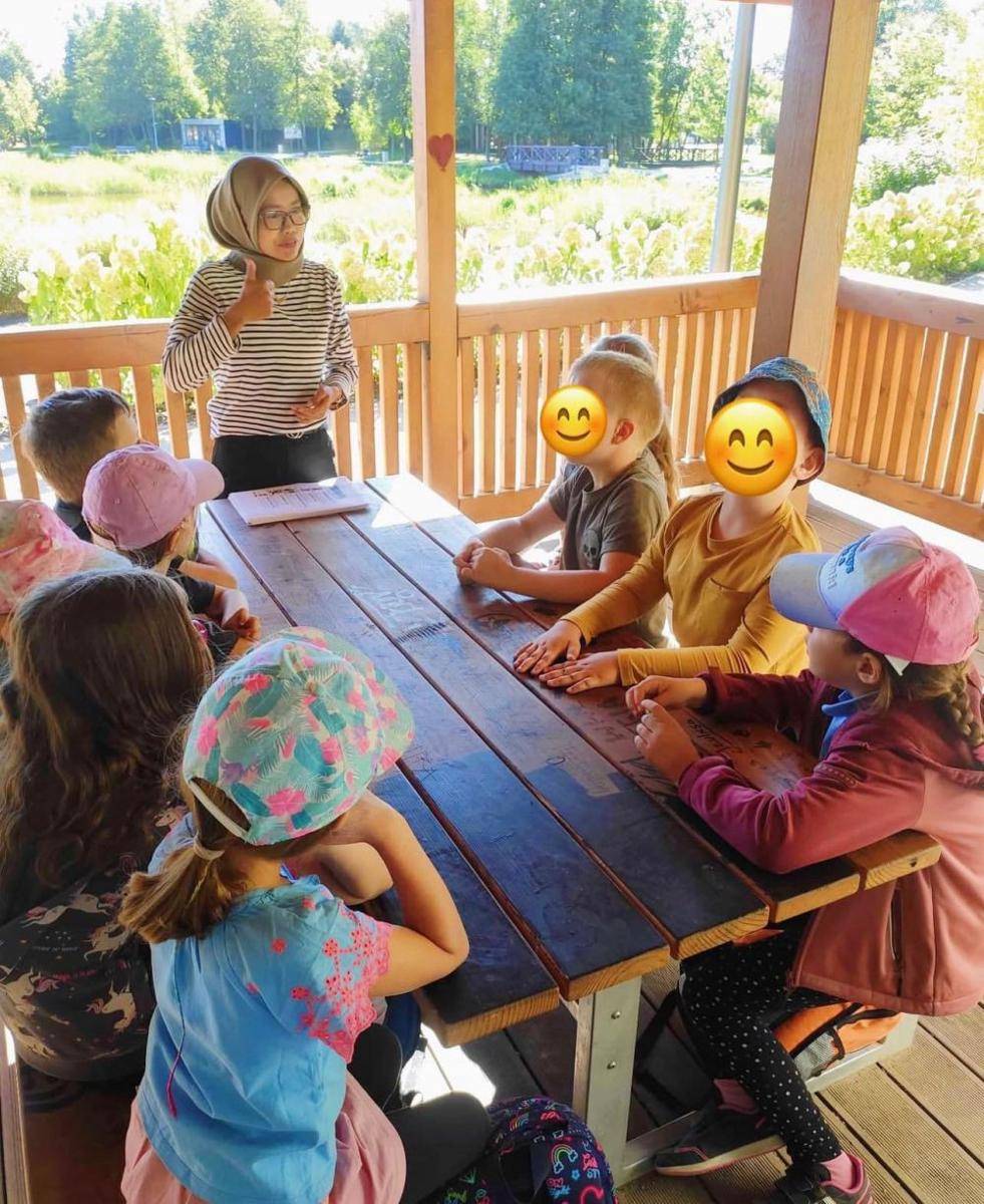 Fitria Anis Kurly guru asal Indonesia yang mengajar di Polandia. (dok.Fitria Anis Kurly)