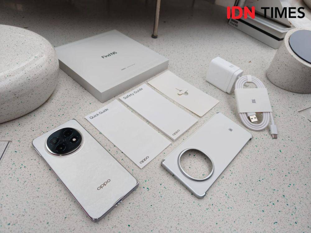 OPPO Find N5 (IDN Times/Fatkhur Rozi)
