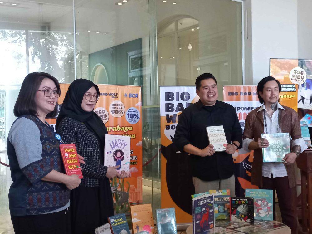 Bazar Buku Big Bad Wolf Kembali Hadir di Surabaya