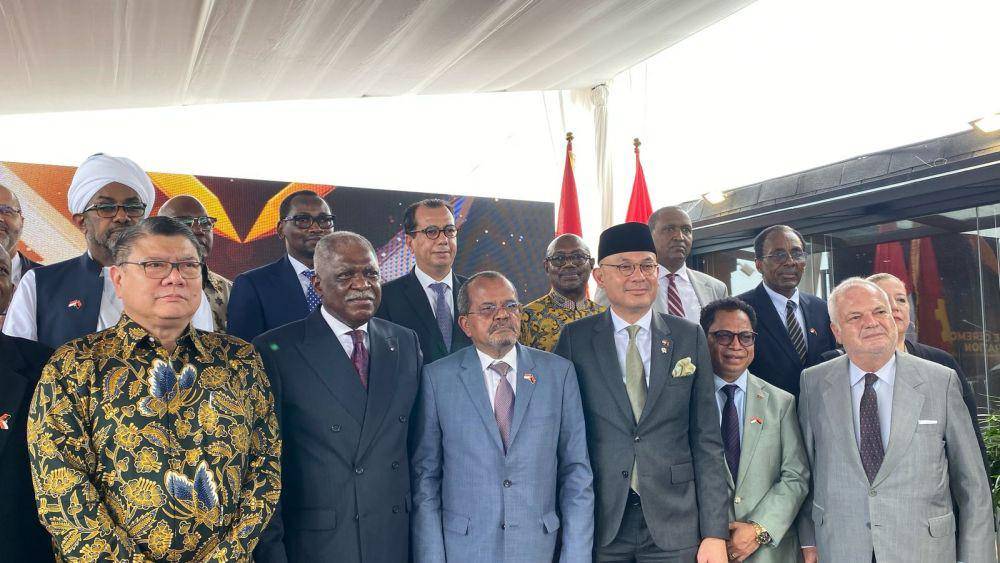 Pembukaan Kedubes Angola di Indonesia. (IDN Times/Marcheilla Ariesta)