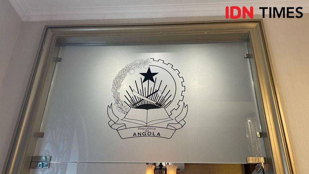 Kedutaan Besar Angola di Indonesia. (IDN Times/Marcheilla Ariesta)