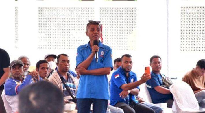 Ketua SBSI Daud Mboi. (Dok Humas Polda NTT)