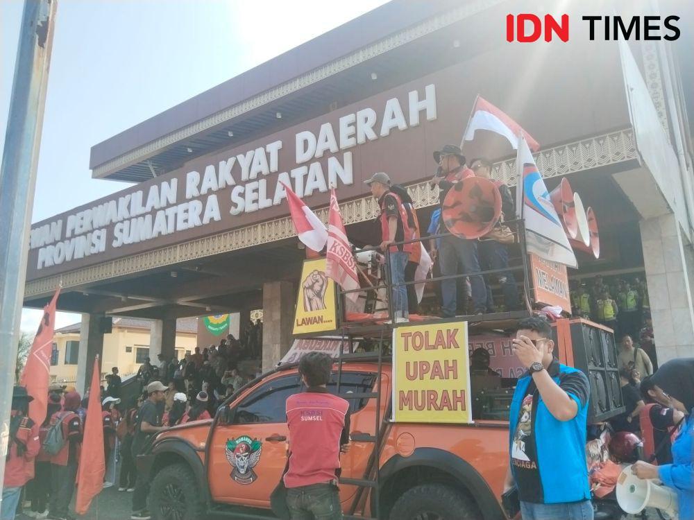 Buruh Tuntut UMSP Sumsel 2025 Sesuai Rekomendasi Dewan Pengupahan