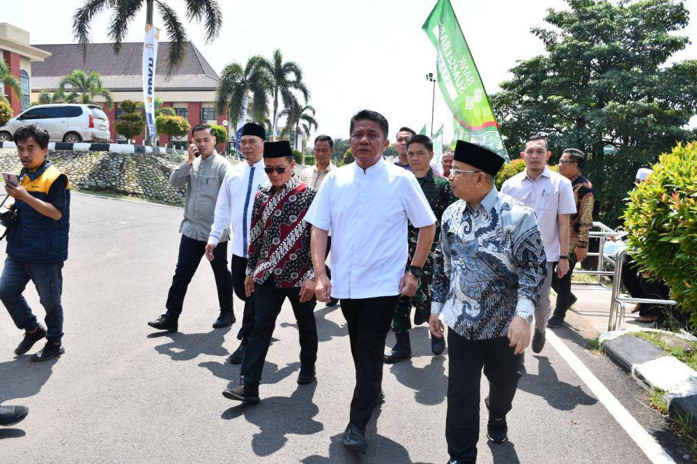 Gubernur Sumsel Herman Deru Tinjau Asrama Haji H-1 Keberangkatan