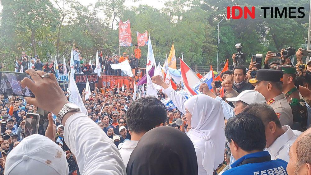 17 Aspirasi Buruh Jatim yang Diakomodir Gubernur Khofifah