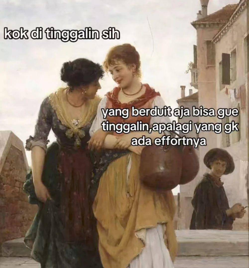 Meme saat cewek gunakan logika (instagram.com/note.aesha)