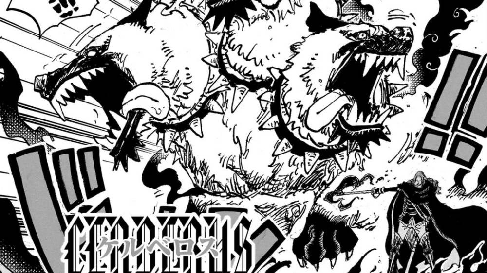 Shamrock mengeluarkan pedangnya. (dok. Shueisha/One Piece)