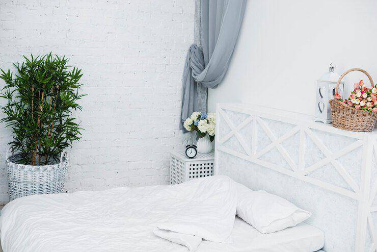 Ilustrasi dinding kamar berwarna putih (freepik.com/freepik)