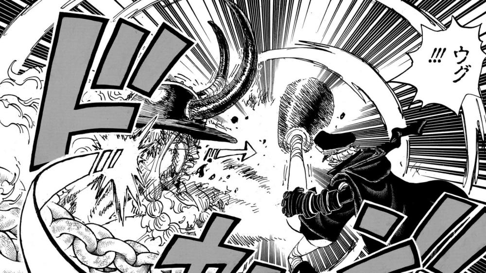 Gunko menggunakan Aro Aro no Mi. (dok. Shueisha/One Piece)