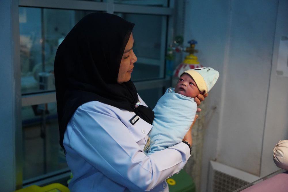 Diberi Nama Apriansyah, Pemkot Balam Rawat Bayi Terlantar
