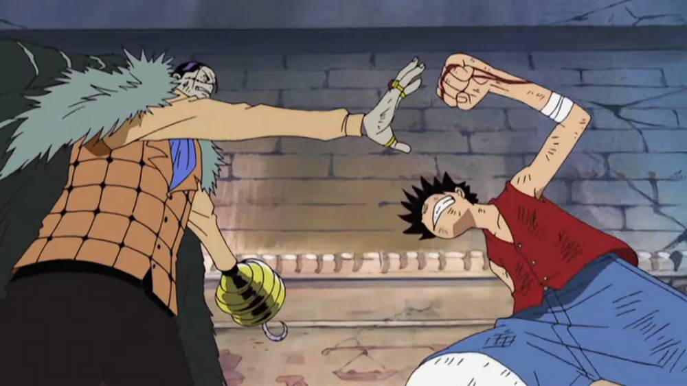Monkey D Luffy vs. Crocodile (dok. Toei Animation/One Piece)