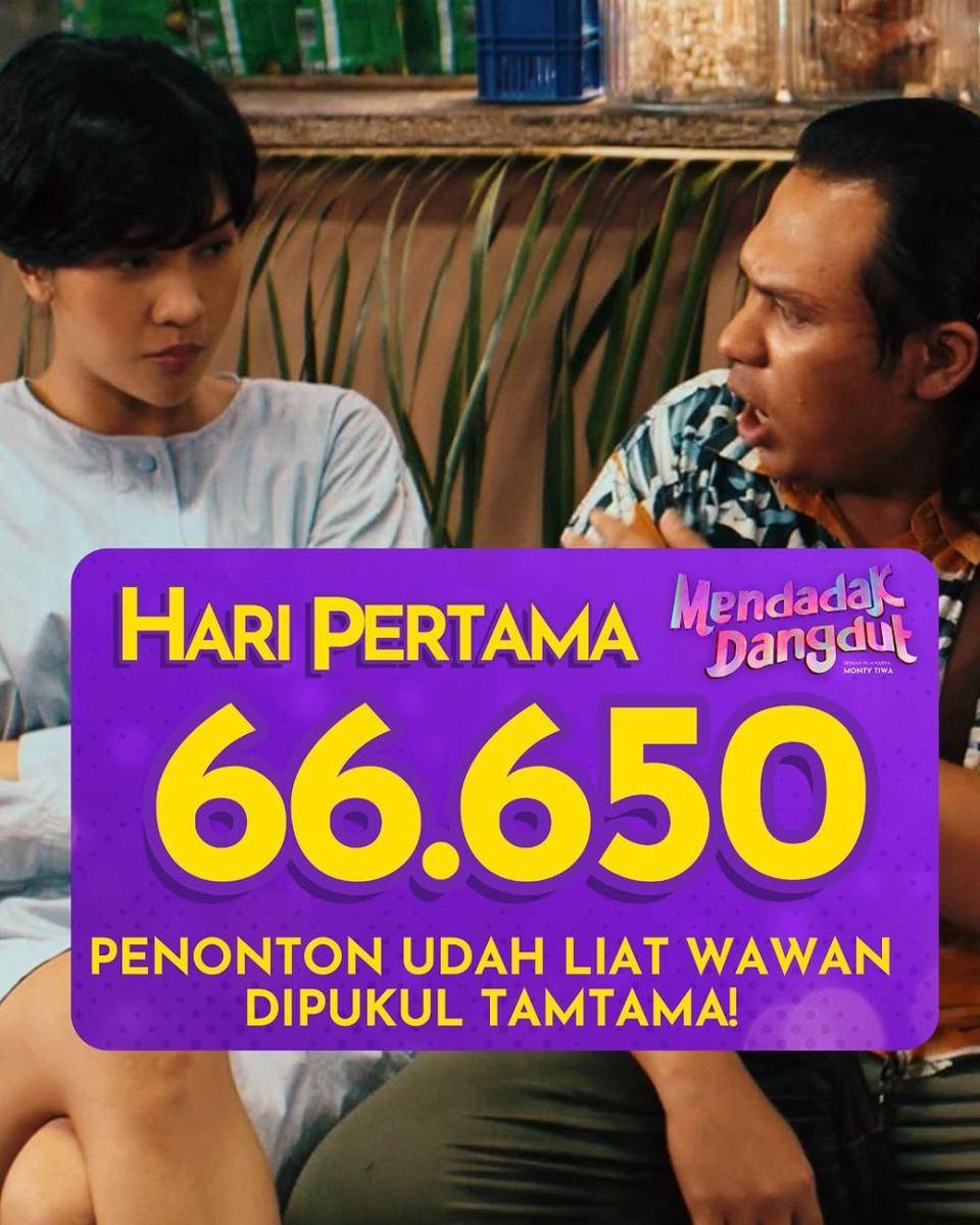 Mendadak Dandgut (Instagram.com/mendadakdangdut.movie)