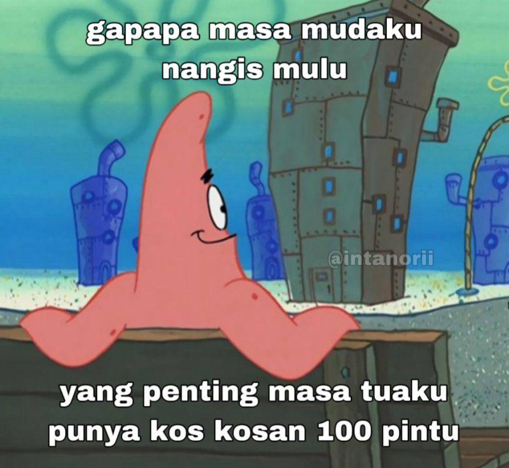 Meme harapan lucu ala orang dewasa (x.com/intanorii)
