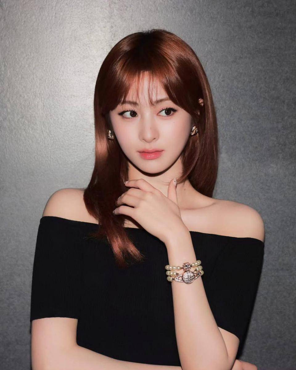 potret Yunjin LE SSERAFIM (instagram.com/jenaissante)