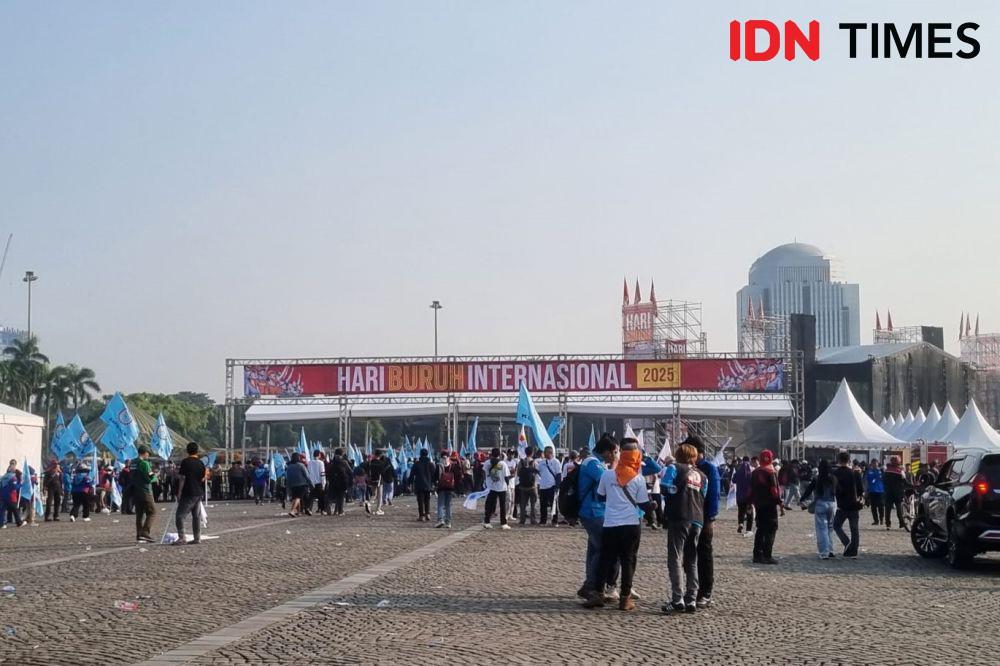 Istana Akui Bantu Perizinan Perayaan May Day di Monas