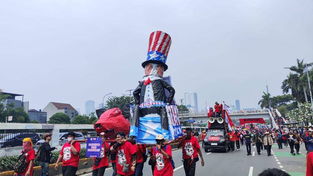 Perayaan Hari Buruh di Jakarta (IDN Times/Yosafat)