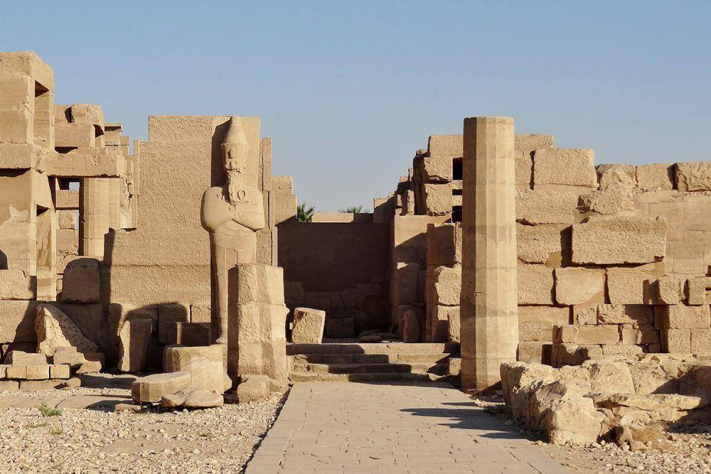 Kuil Thutmose III, di Kuil Karnak, utara Luxor, Mesir (commons.wikimedia.org/Olaf Tausch)