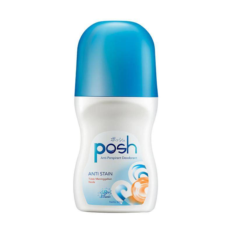 Posh Anti-Perspirant Deodorant Anti Stain (blibli.com/Wings Official Store (Bliblimart))
