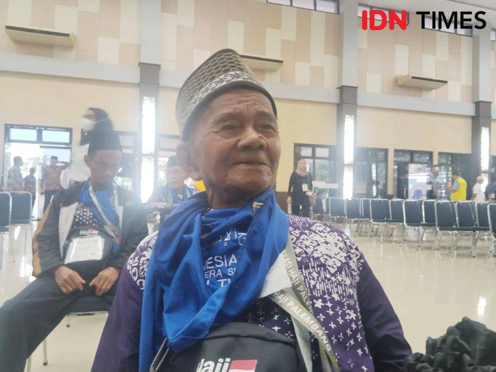Salimin Dul Kemis JCH asal OKUT tertua (IDN Times/Feny Maulia Agustin)