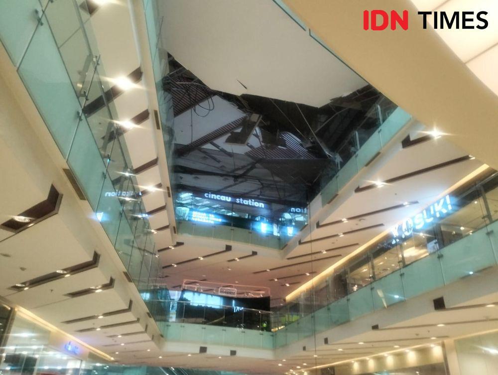 Plafon Grand City Mall Ambrol, Manajemen Bilang Tak Ada Korban Jiwa