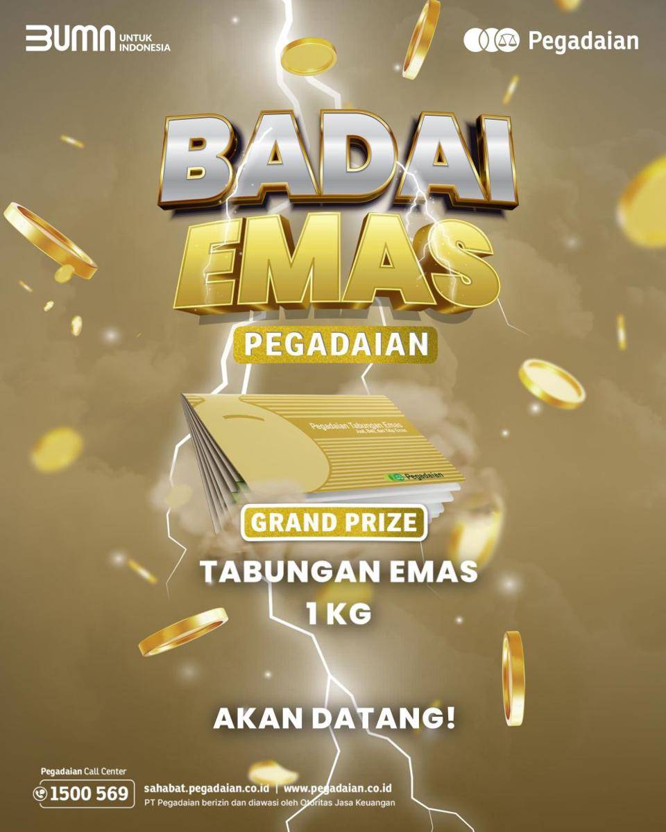 Badai Emas Pegadaian 2025 (dok. Pegadaian)
