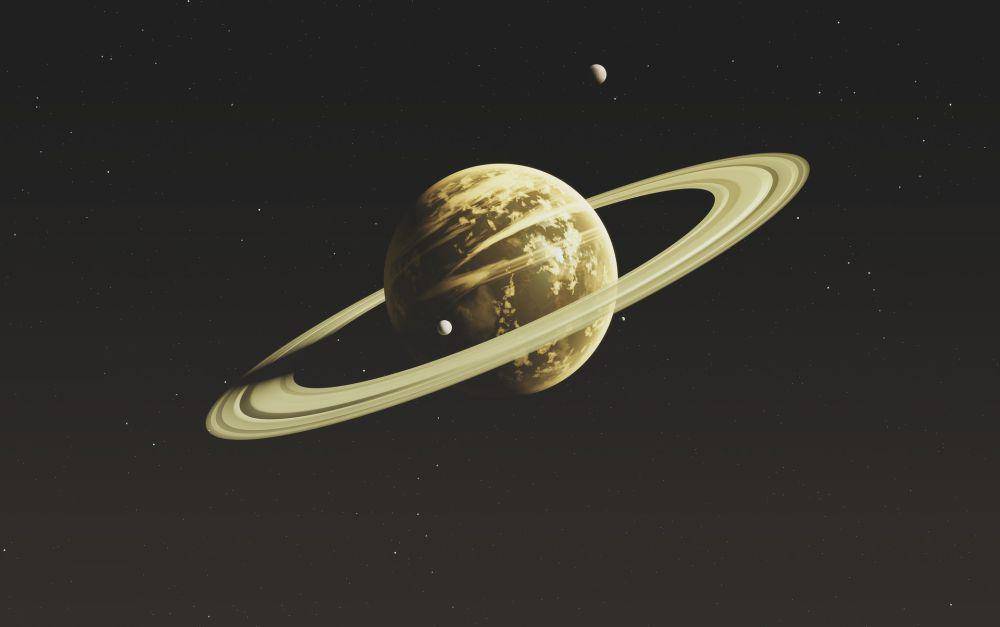 ilustrasi planet Saturnus (pixabay.com/Felipe)