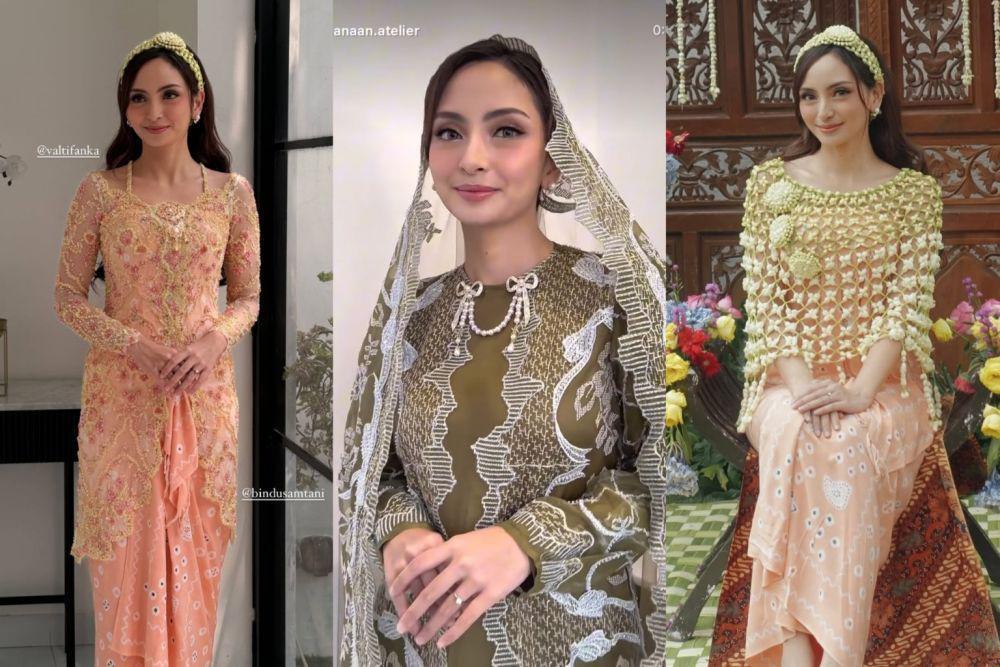 10 Ide Busana dan Makeup Pengajian dan Siraman Valerie Tifanka