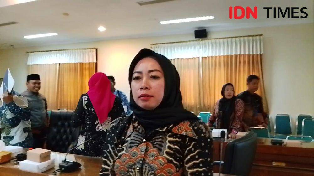 Hj. Rita Haryati ketua komisi B DPRD Magetan. IDN Times/ Riyanto.