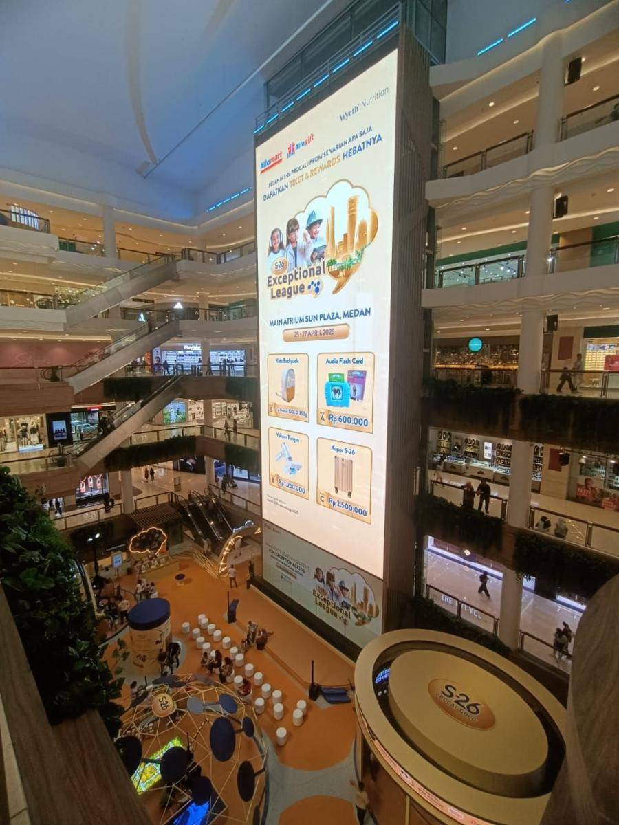 S-26 Exceptional League di Sun Plaza Medan (dok.istimewa)