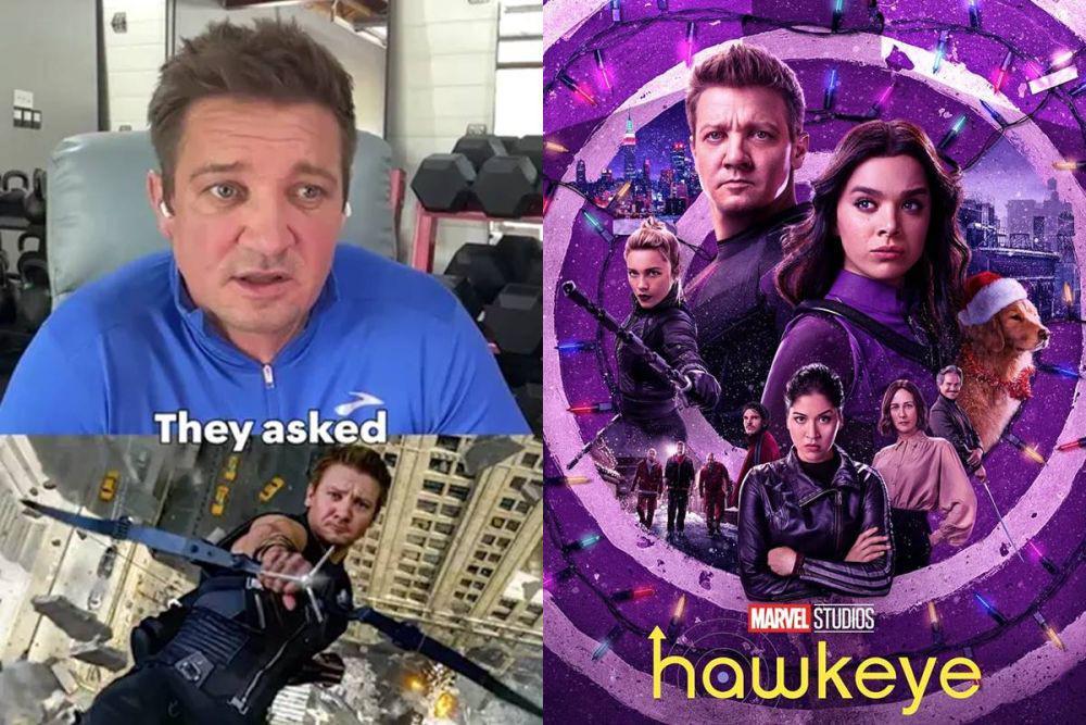 Jeremy Renner Tolak Hawkeye 2 karena Cuma Dibayar Setengah