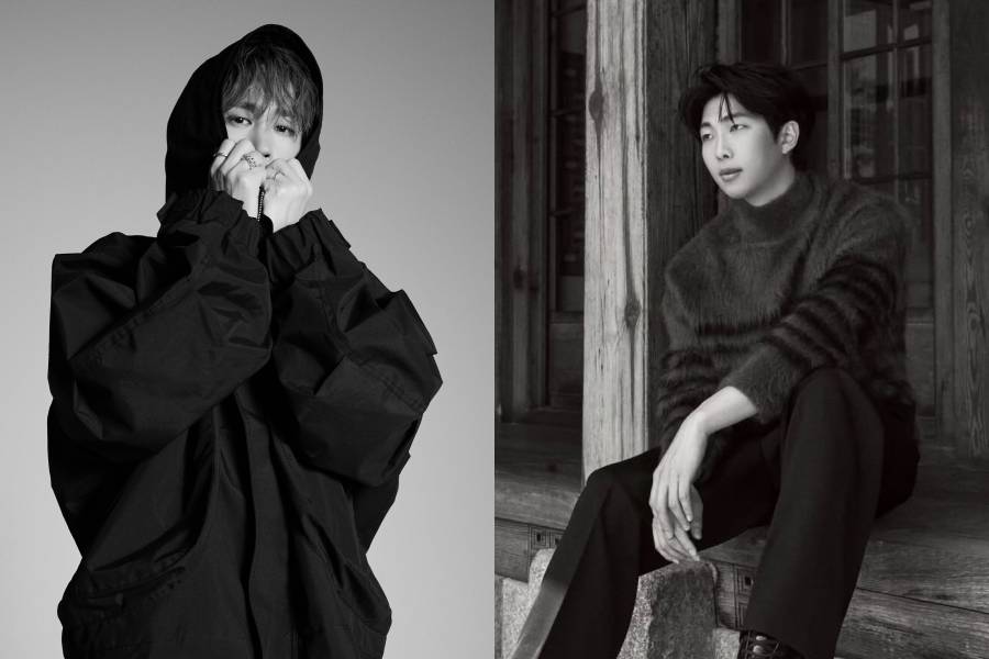 Tablo dan RM BTS (instagram.com/blobyblo | instagram.com/rkive)