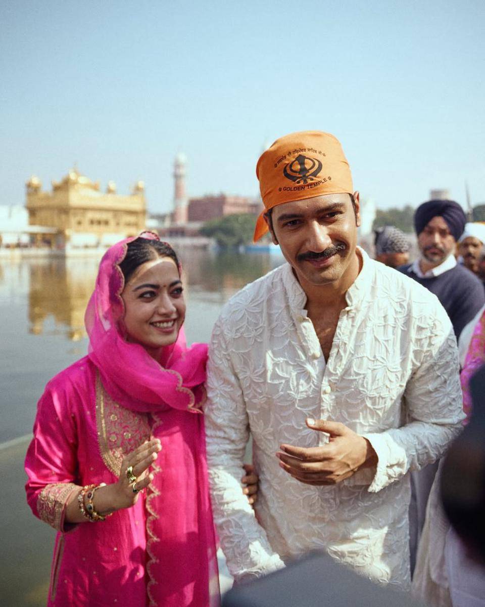 Rashmika Mandanna dan Vicky Kaushal (instagram.com/vickykaushal09)