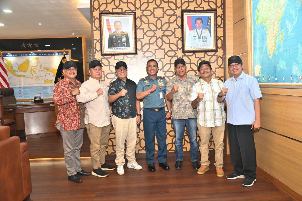 Pangkoarmada Laksamana Denih Buka Ruang Kolaborasi dengan Media