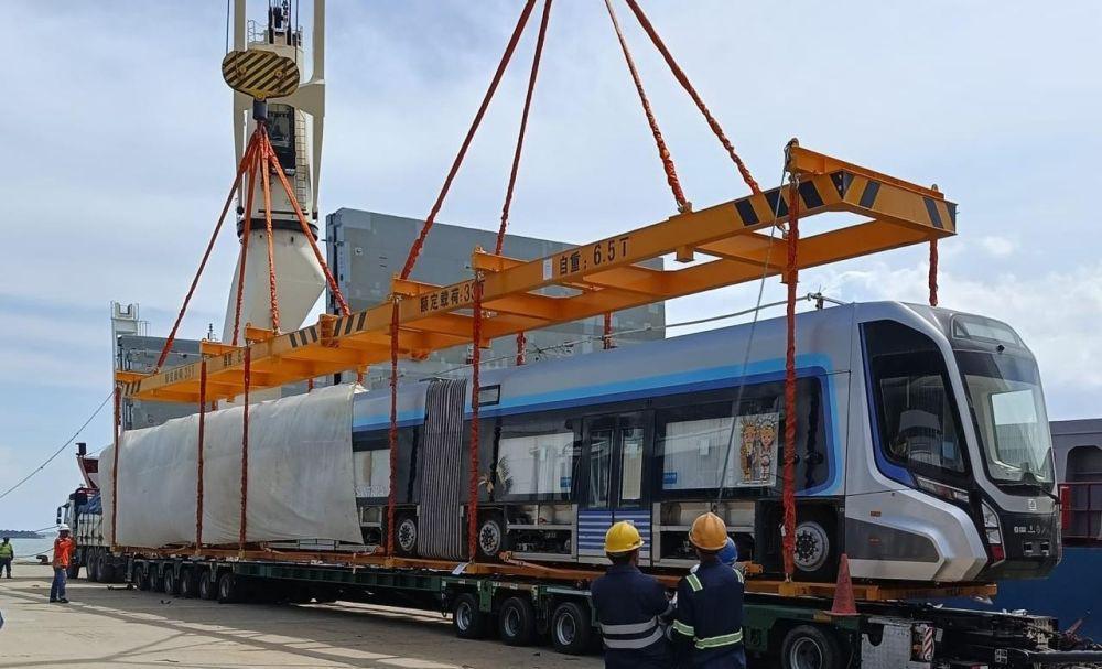 Uji Coba Berakhir, Kereta Tanpa Rel IKN Dikembalikan ke China