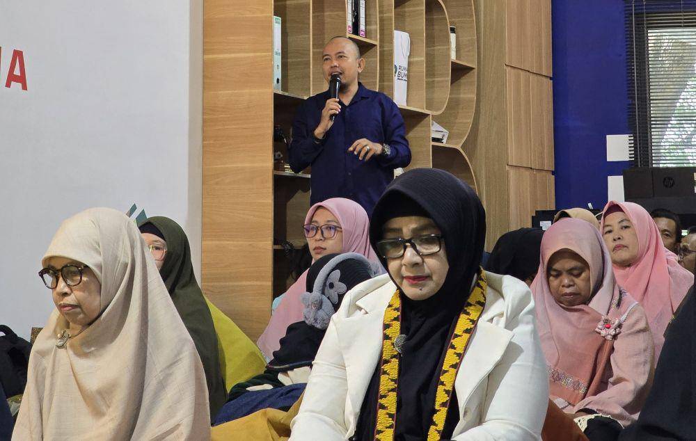 Antusiasme Peserta pada sesi interaktif Sharing Session Expert  PUM Netherland di Rumah BUMN Bandar Lampung. (Dok. PLN UID Lampung).