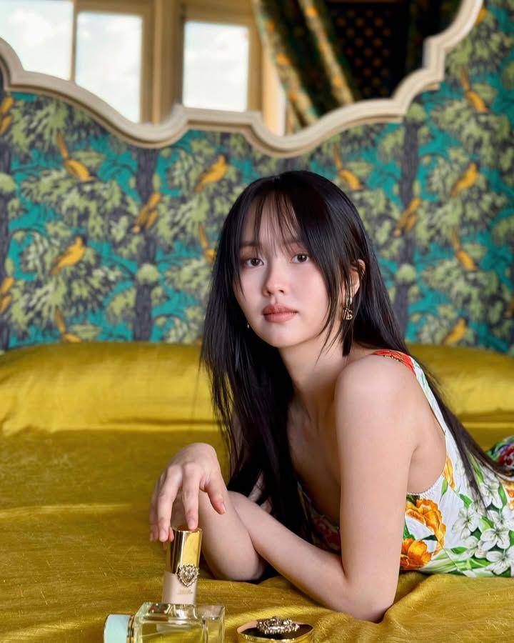 inspirasi makeup Kim So Hyun (instagram.com/wow_kimsohyun)