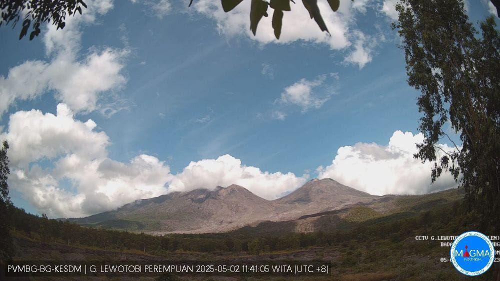 Aktivitas Gunung Lewotobi Perempuan Meningkat, Warga Diminta Waspada