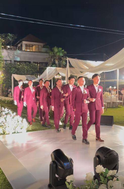 Groomsmen Harris Vriza (Instagram.com/harrisvriza)