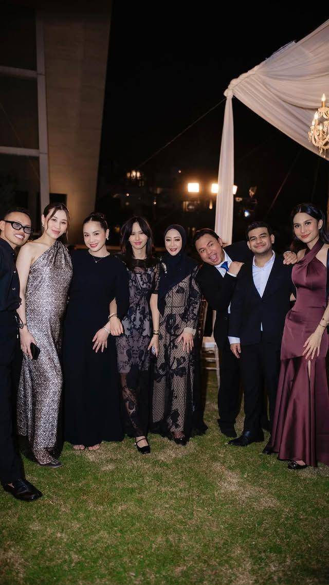 tamu artis di resepsi Harris Vriza (instagram.com/keanuagl)