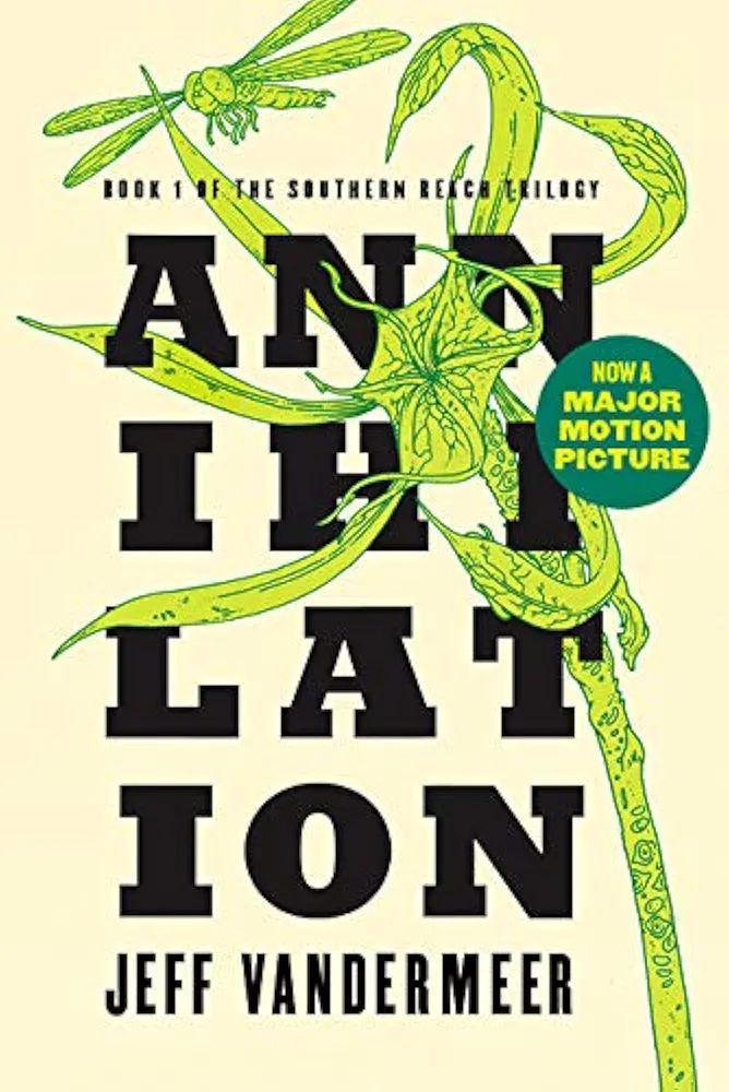 sampul novel Annihilation (goodreads.com)