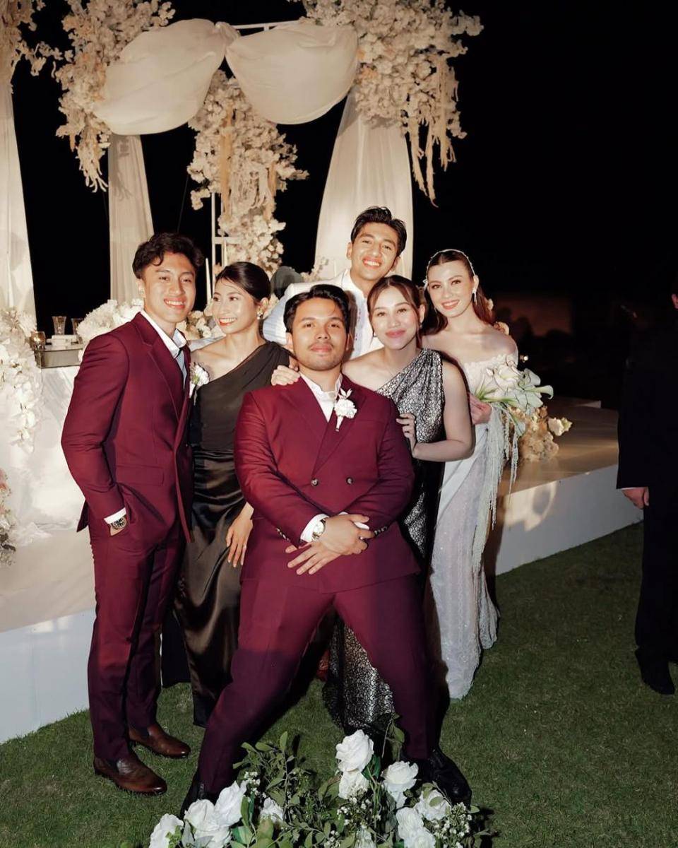 potret Aaliyah Massaid menghadiri acara pernikahan Harris Vriza dan Haviza (instagram.com/aaliyah.massaid)