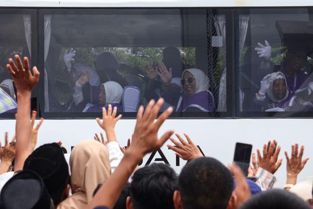 Mulai Kloter 22, JCH Embarkasi Makassar Terbang Langsung ke Jeddah