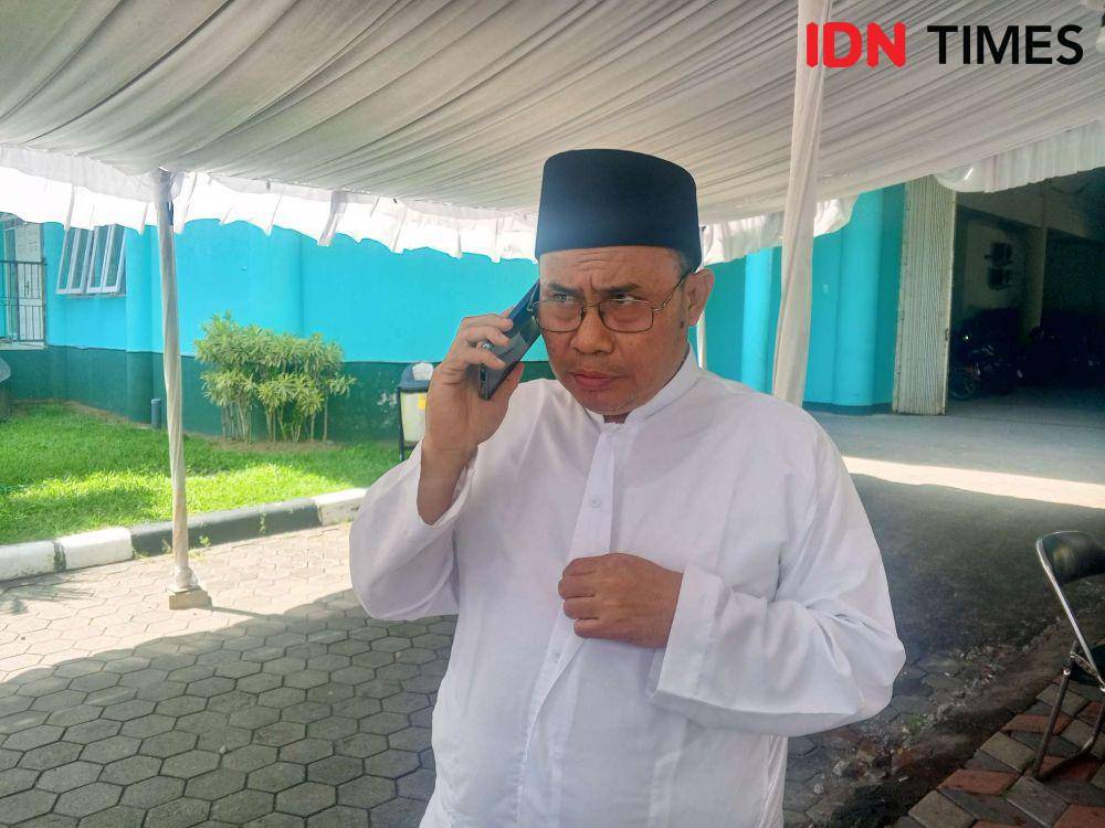 Kepala Kemenag Kota Mataram Hamdun. (IDN Times/Muhammad Nasir)